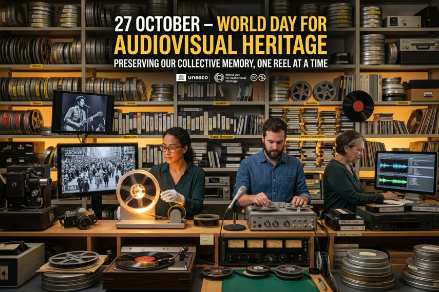 27 October – World Day for Audiovisual Heritage